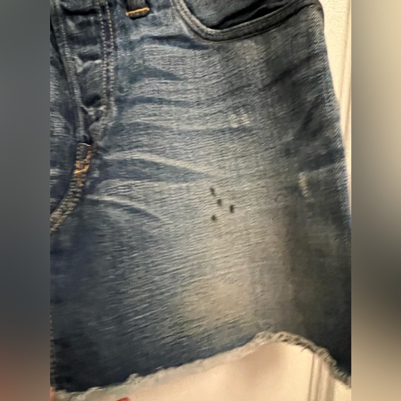 RRL Selvage Denim Mini Skirt Size 27 - Picture 6 of 11